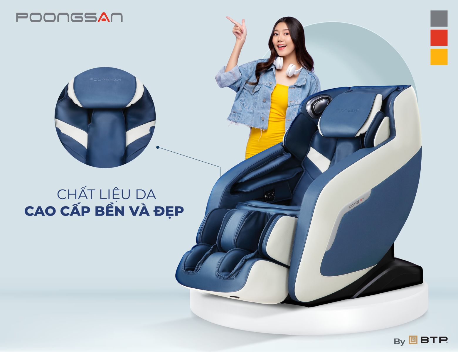 Chất liệu da cao cấp bền bỉ chắc chắn có tuổi thọ lâu dài Chất liệu da cao cấp bền bỉ chắc chắn có tuổi thọ lâu dài